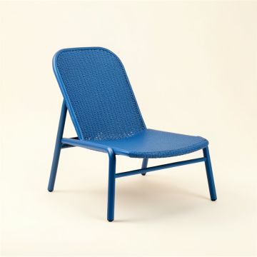 Cliff Dale Outdoor Lounge Chair - Blue (synthetic illustration; no displayed measurements)