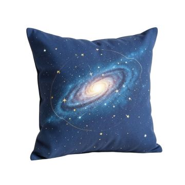 Dulin Aquarius Zodiac Sign Astrological Constellation Throw Pillow