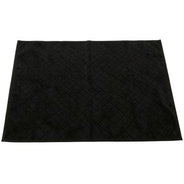 Lake Bluff Bath Mat - Black (synthetic illustration; no displayed measurements)