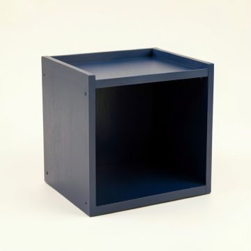 Birch Branch Low Toy Storage Unit - Navy (synthetic illustration; no displayed measurements)