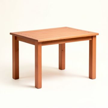 Stone Crossing Patio Table - Terracotta (synthetic illustration; no displayed measurements)