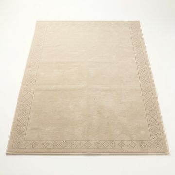 Vale Bridge Rectangular Area Rug - Beige (synthetic illustration; no displayed measurements)