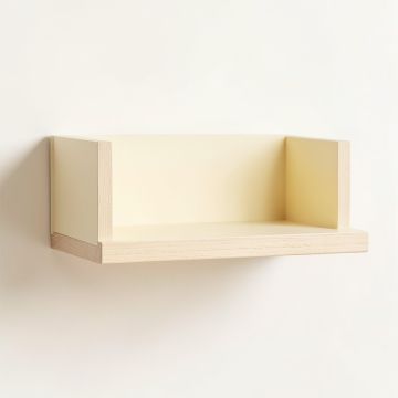 Hill Branch Wall-Mounted Shelf - Cream (synthetic illustration; no displayed measurements)