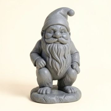 Schlepping The Garden Gnomes Bigfoot Statue (synthetic illustration; no displayed measurements)