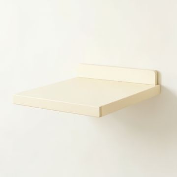 Lake Edge Wall-Mounted Cat Perch - Ivory (synthetic illustration; no displayed measurements)