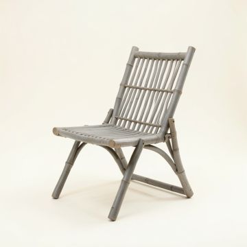 Wren Brook Folding Outdoor Chair - Gray (synthetic illustration; no displayed measurements)