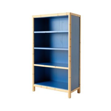 Briar Falls Freestanding Bookcase - Blue