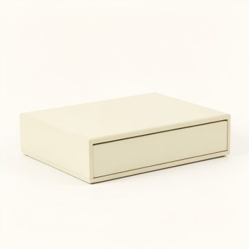 Cliff Crossing Desktop Monitor Riser - Cream (synthetic illustration; no displayed measurements)