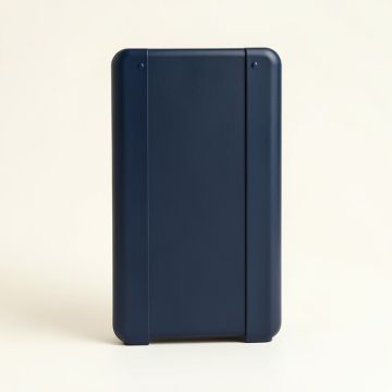 Heath Brook Narrow Outdoor Storage Bench - Navy (synthetic illustration; no displayed measurements)