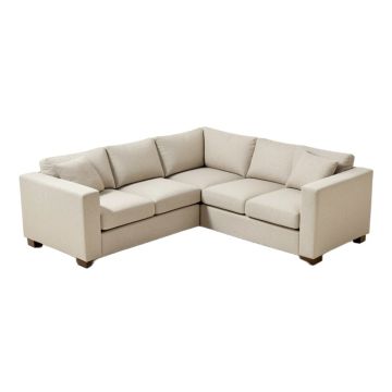 Sealrock 104 '' Wide Linen Left Hand Facing Modular Corner Sectional