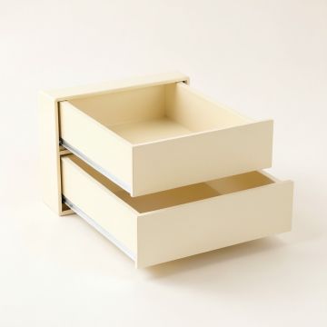 Slate Canyon Under-Desk Drawer Unit - Cream (synthetic illustration; no displayed measurements)