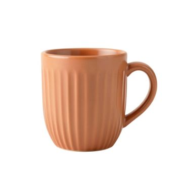Dawn Bluff Ceramic Mug - Terracotta (synthetic illustration; no displayed measurements)