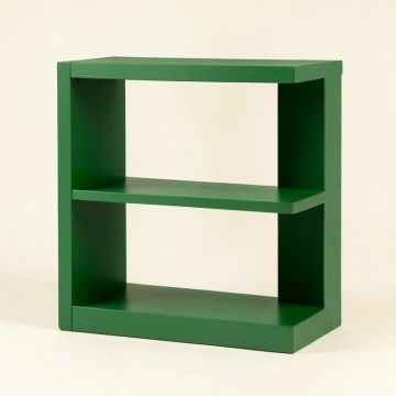 Linden Field Desktop Shelving Unit - Green (synthetic illustration; no displayed measurements)