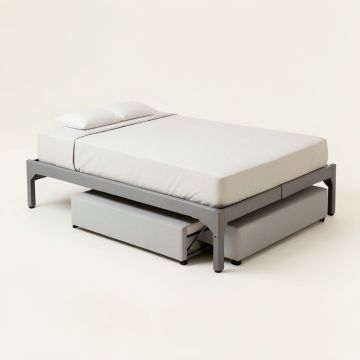Zarmig Twin Bed With Trundle (synthetic illustration; no displayed measurements)