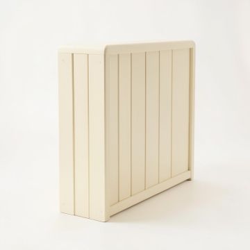 Slate Branch Narrow Outdoor Storage Bench - Cream (synthetic illustration; no displayed measurements)