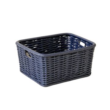 Oak Bridge Empty Storage Basket - Navy