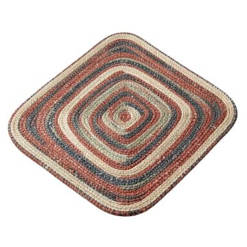 Georgina Hand-Braided Multi-Color Area Rug