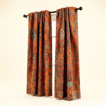 Ambesonne Moroccan Window Curtains (synthetic illustration; no displayed measurements)