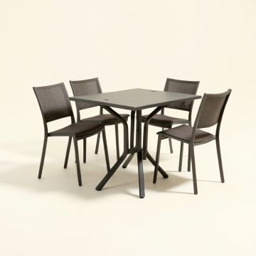 Drayton Patio 5 Piece Bistro Set (synthetic illustration; no displayed measurements)