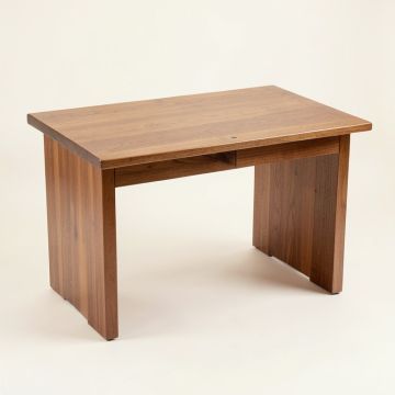 Solid Wood Drafting Table (synthetic illustration; no displayed measurements)
