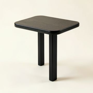 Willow Bluff Compact Balcony Table - Black (synthetic illustration; no displayed measurements)