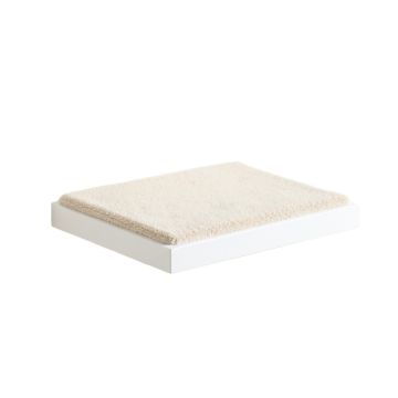 Slate Crossing Wall-Mounted Cat Perch - White