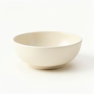 Field Bend Dining Bowl - Ivory (synthetic illustration; no displayed measurements)