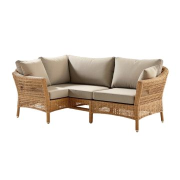 Darrius 4 Piece Teak Sofa Set With Cushions