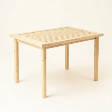 Meadow Bend Patio Table - Ivory (synthetic illustration; no displayed measurements)