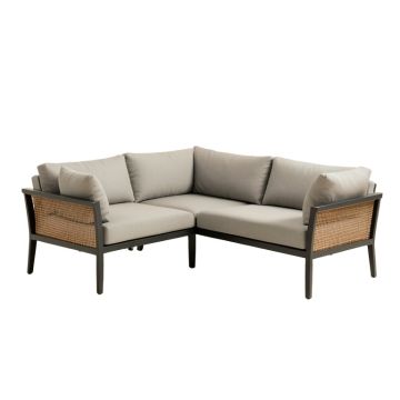 Woodsen Patio Sectional With Cushions