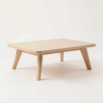Lake Bridge Coffee Table - Beige (synthetic illustration; no displayed measurements)