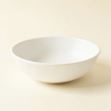 Hill Branch Dining Bowl - White (synthetic illustration; no displayed measurements)