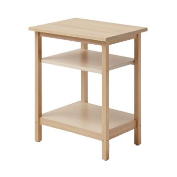 Abdinour 2 Tier Kitchen Corner Rack Prep Table