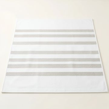 Birch Bluff Rectangular Outdoor Rug - White (synthetic illustration; no displayed measurements)