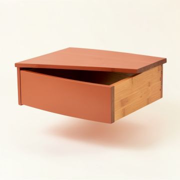 Alder Brook Under-Desk Drawer Unit - Terracotta (synthetic illustration; no displayed measurements)