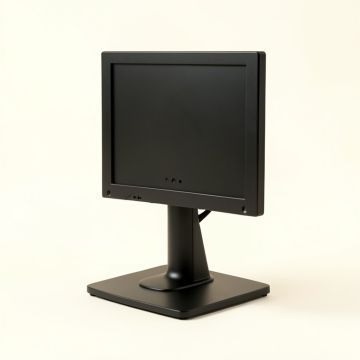 Swivel Universal Single Monitor Stand - Free-Standing Desk Stand Riser For 13-32 (synthetic illustration; no displayed measurements)