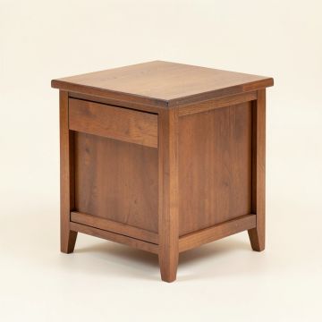 Newlin End Table With Storage (synthetic illustration; no displayed measurements)