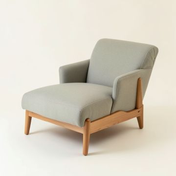 Mid-Century Corner Kids Chaise Lounge (synthetic illustration; no displayed measurements)