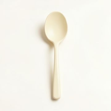 Cedar Bridge Cooking Spoon - Cream (synthetic illustration; no displayed measurements)