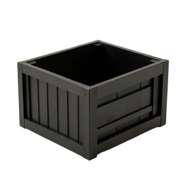 Wren Bend Empty Furniture-Style Litter Enclosure - Black