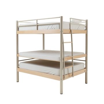 Fedella Full Over Full Over Full Triple / Quad Bunk Bed By Harriet Bee