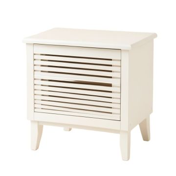 Reed Arc Nightstand - White