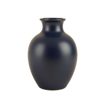 Brook Branch Empty Decorative Vase - Navy