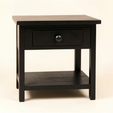 Rowan Canyon Nightstand - Black (synthetic illustration; no displayed measurements)