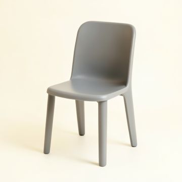 Birch Bend Small Chair - Gray (synthetic illustration; no displayed measurements)