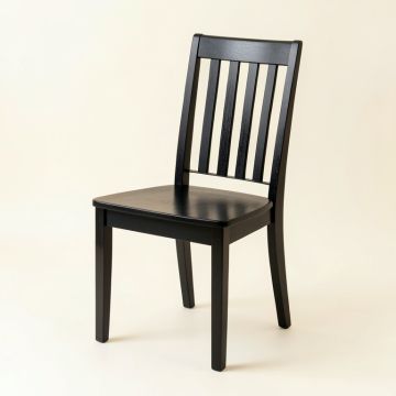 Fern Crest Dining Chair - Black (synthetic illustration; no displayed measurements)