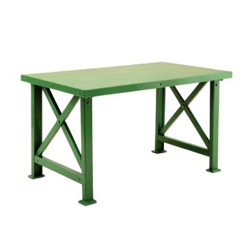 Willow Bend Empty Workshop Workbench - Green
