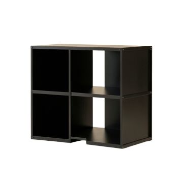 Lake Crossing Desktop Shelving Unit - Black