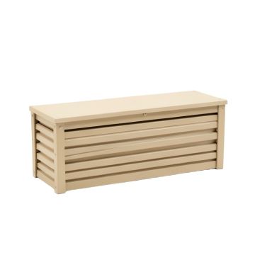 Wren Bridge Narrow Outdoor Storage Bench - Beige