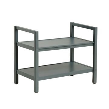 Hill Bend Empty Countertop Canister Rack - Gray